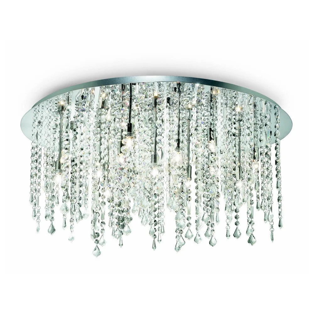 Stropní svítidlo s detaily z křišťálu Evergreen Lights Fall v:800622