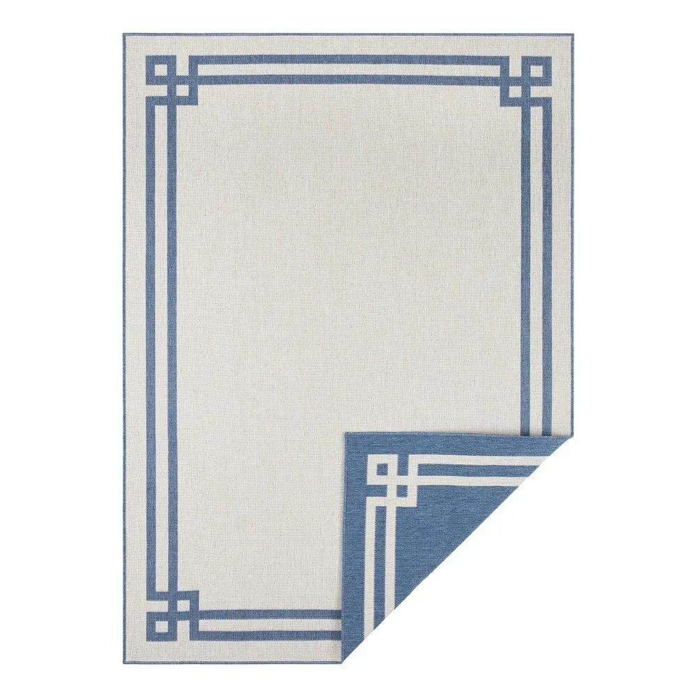 Modro-krémový venkovní koberec NORTHRUGS Manito, 120 x 170 cm v:1337661
