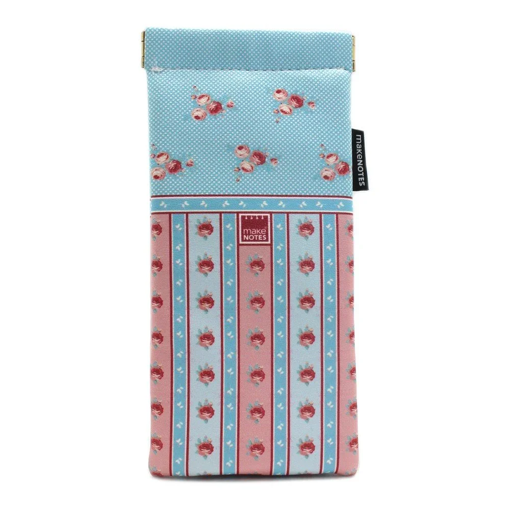 Růžovo-modré pouzdro na brýle Makenotes Blue Vintage v:1224058