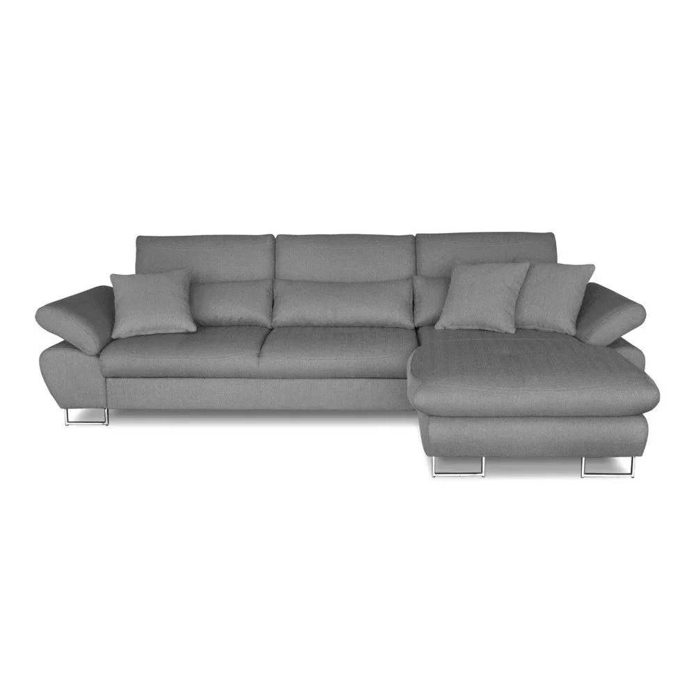 Šedá rohová rozkládací pohovka Windsor & Co. Sofas Pi, pravý roh v:762818