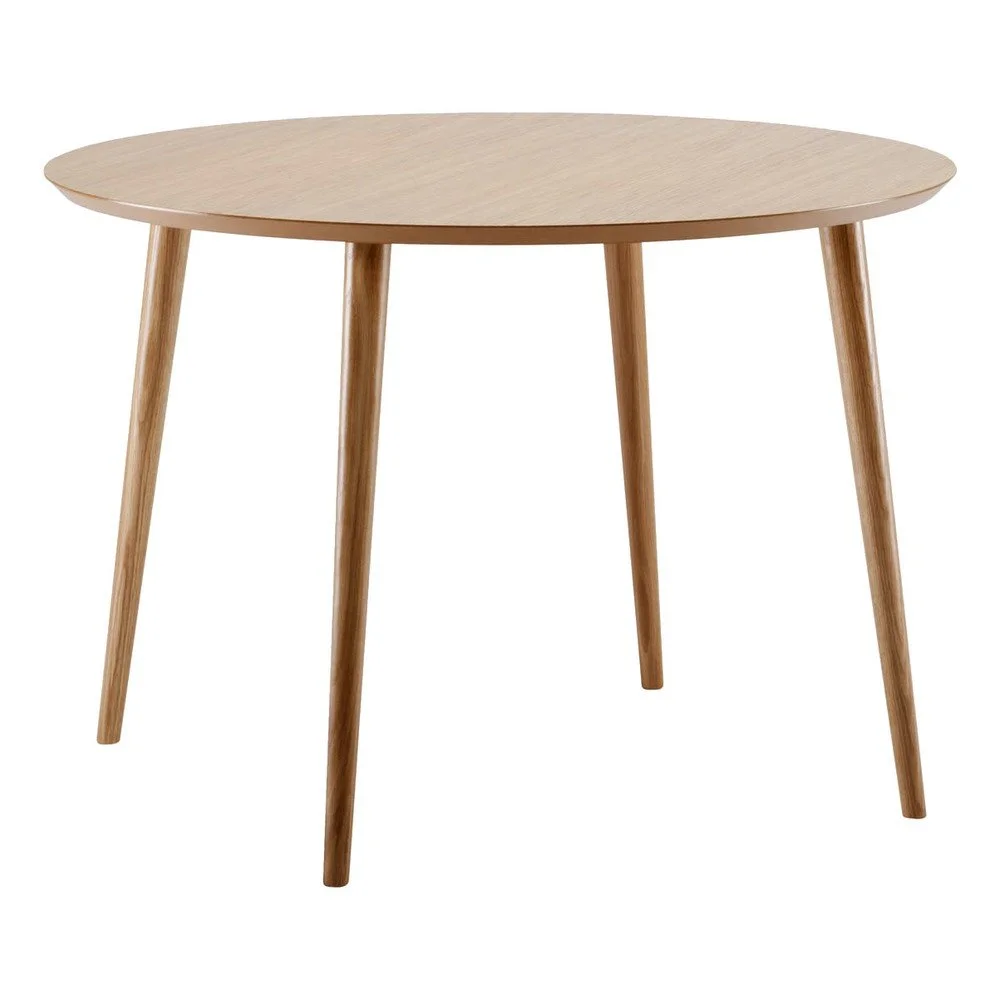 Jídelní stůl v dubovém dekoru Woodman Cloyd, ø 100 cm v:1375119