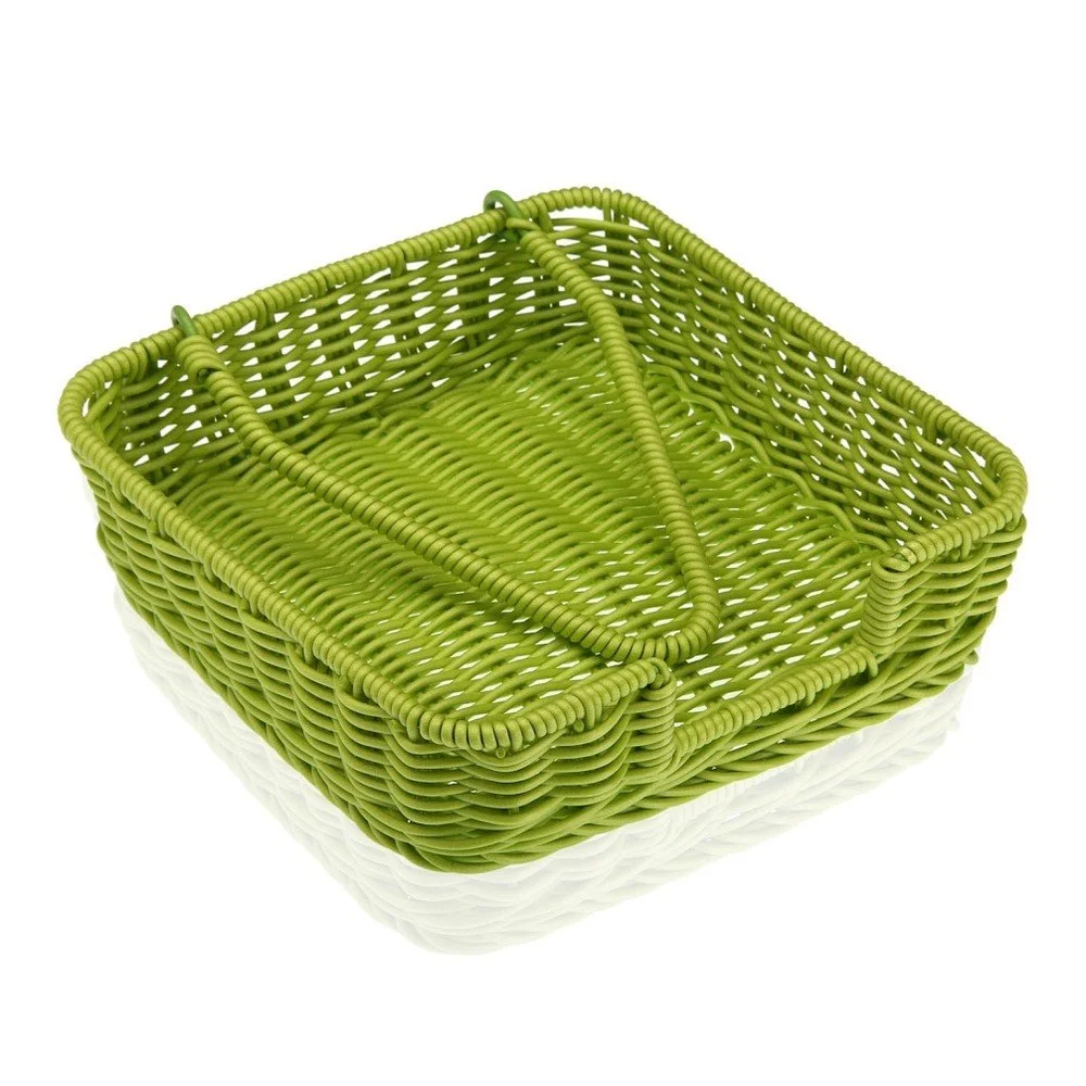 Zelený košík na papírové ubrousky Versa Wonda, 20 x 20 cm v:1280726