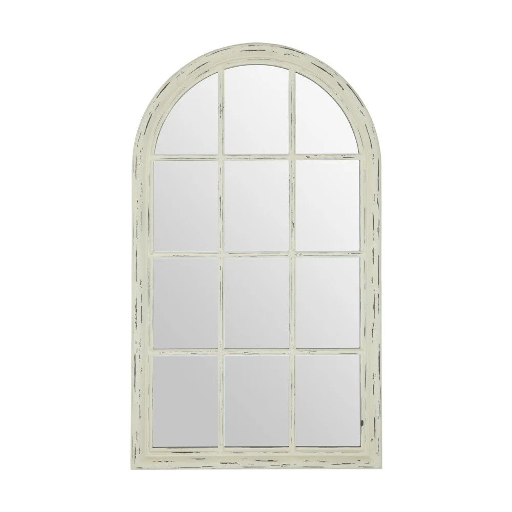 Nástěnné zrcadlo s rámem ve bílé barvě Premier Housewares Lille v:1056634