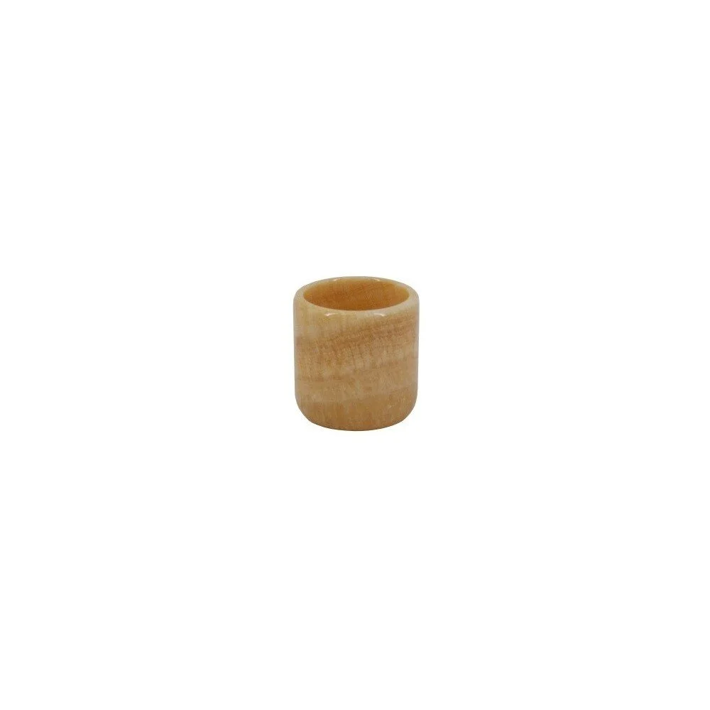 Svícen z kamene onyx Moycor, ⌀ 8 cm v:958422