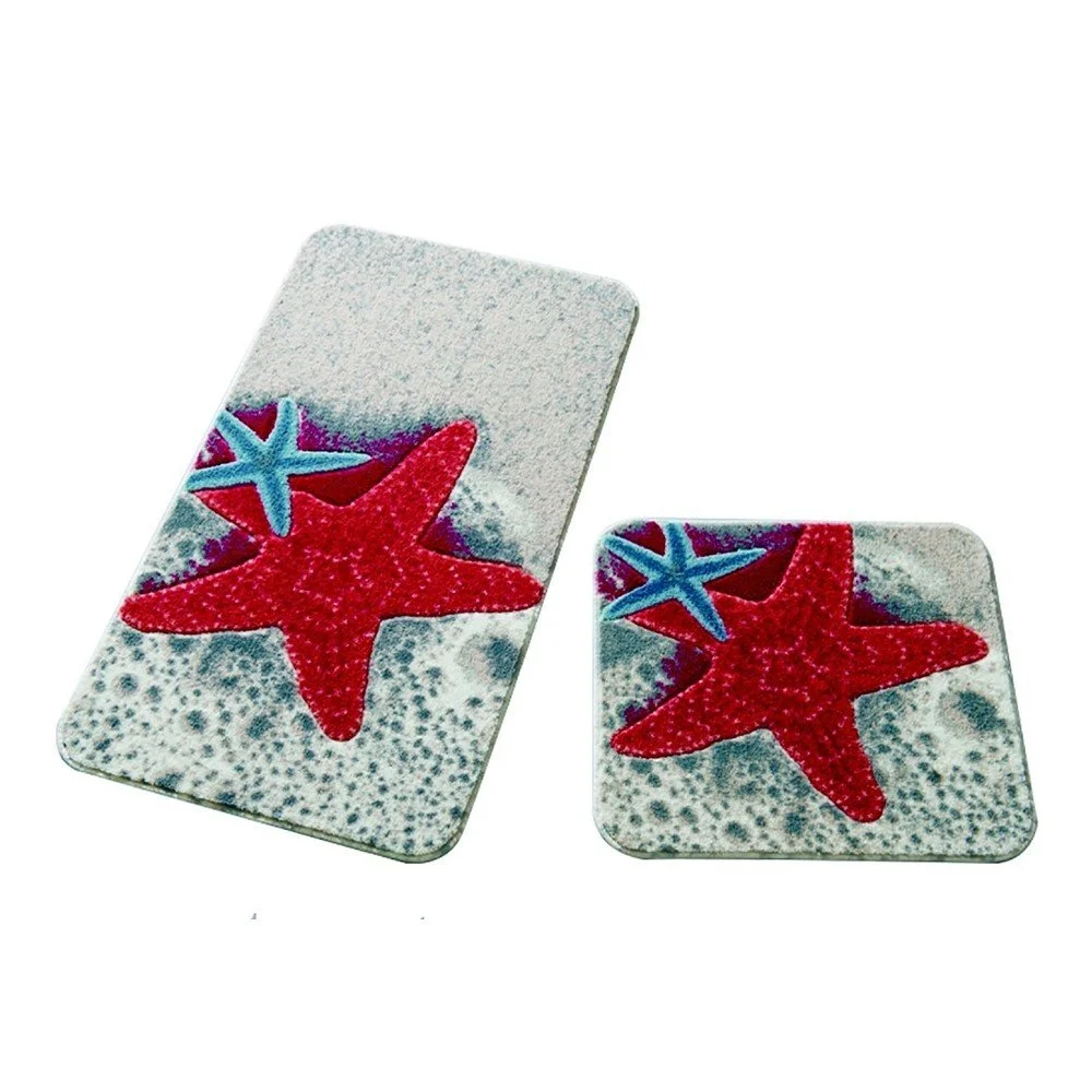 Sada 2 koupelnových předložek Confetti Bathmats Starfish v:1042100