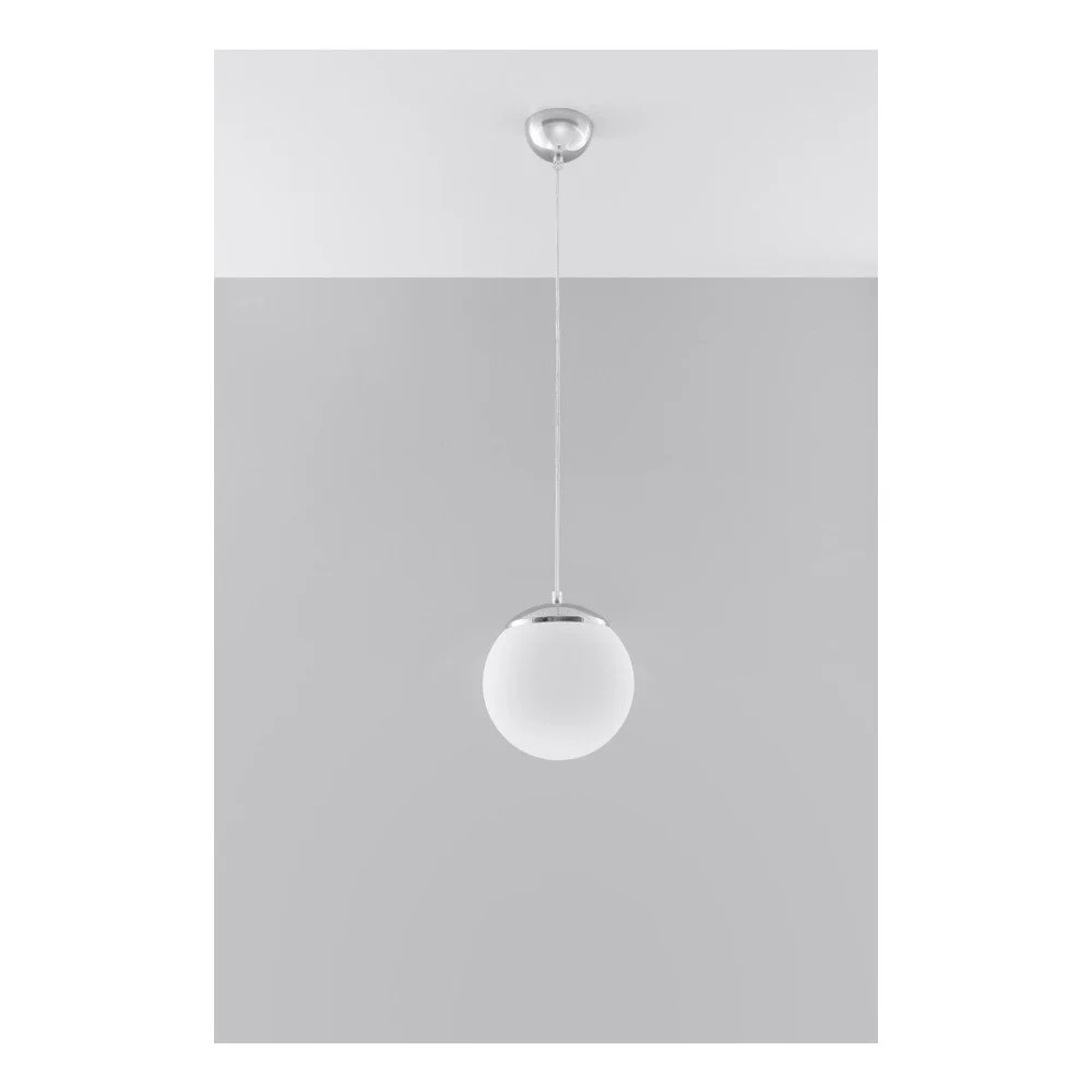 Bílé stropní svítidlo Sollux Bianco 20 v:737120
