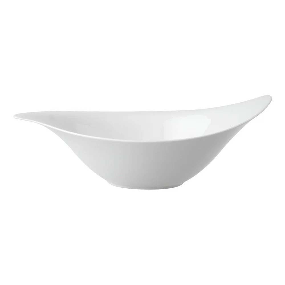 Bílá porcelánová miska na salát Villeroy & Boch New Cottage, 36 x 24 cm v:1327604
