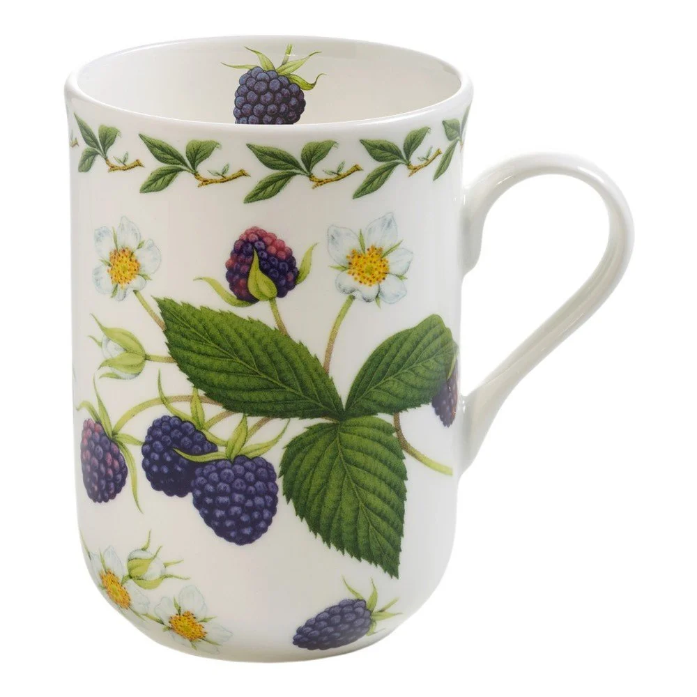 Hrnek z kostního porcelánu Maxwell & Williams Orchard Fruits Blackberry, 320 ml v:1029862