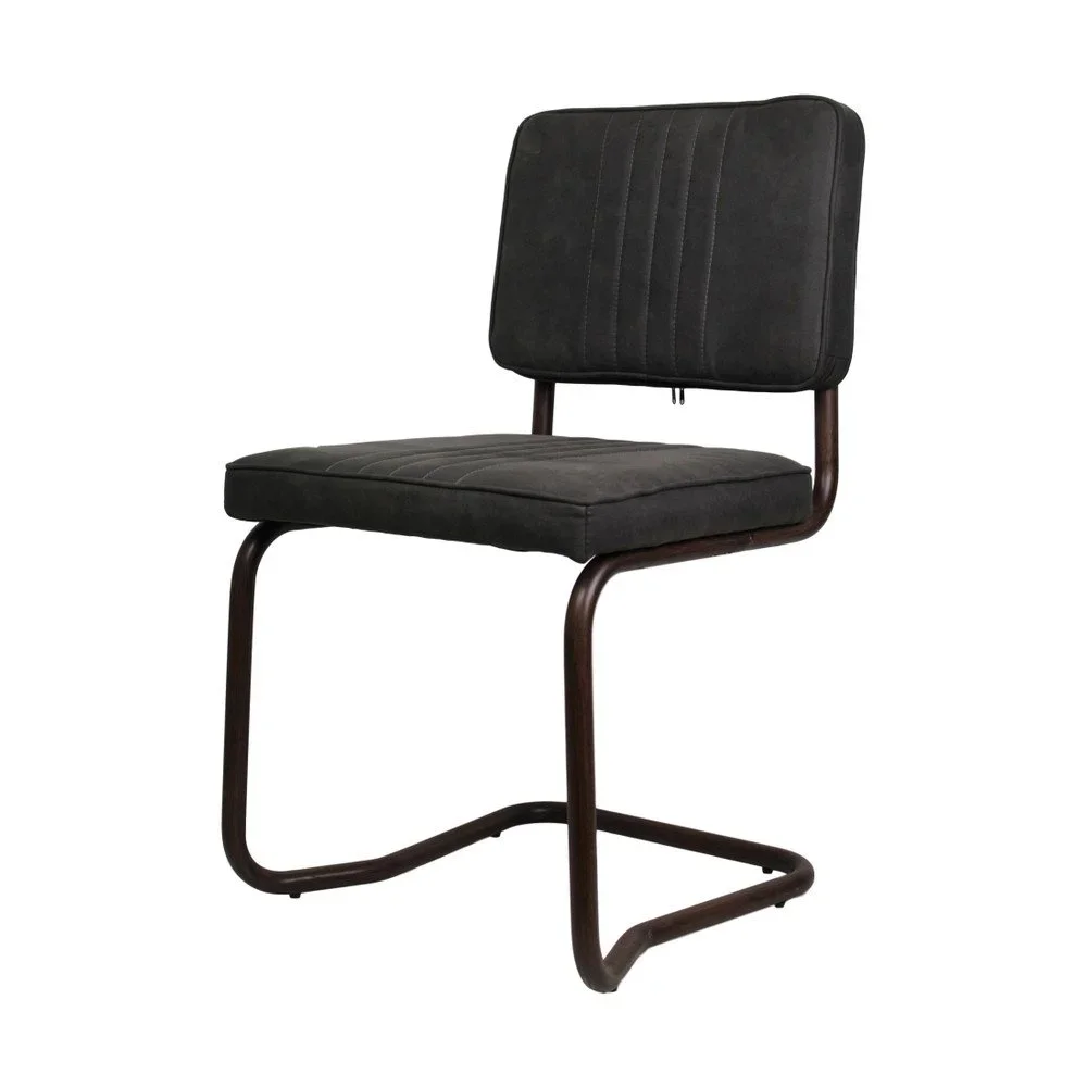 Tmavě šedá jídelní židle HSM Collection Delano v:929796