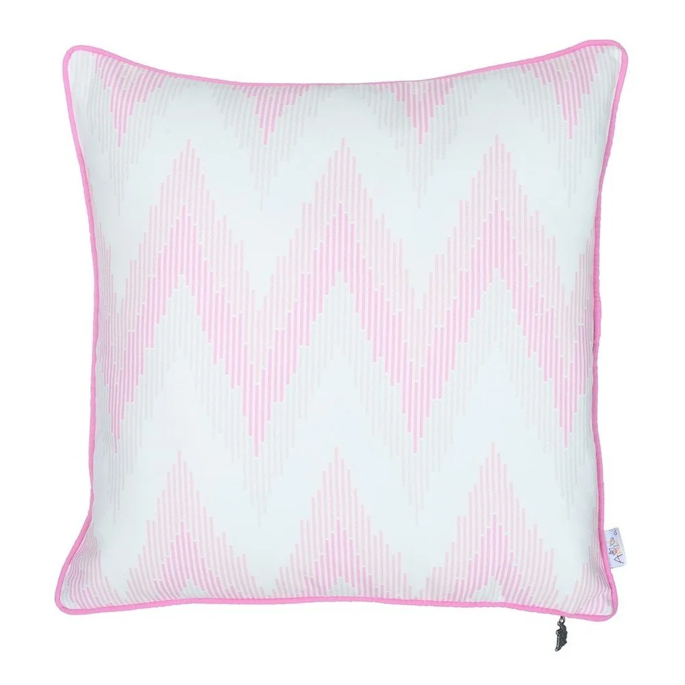 Povlak na polštář Mike & Co. NEW YORK Runda White, 43 x 43 cm v:827266
