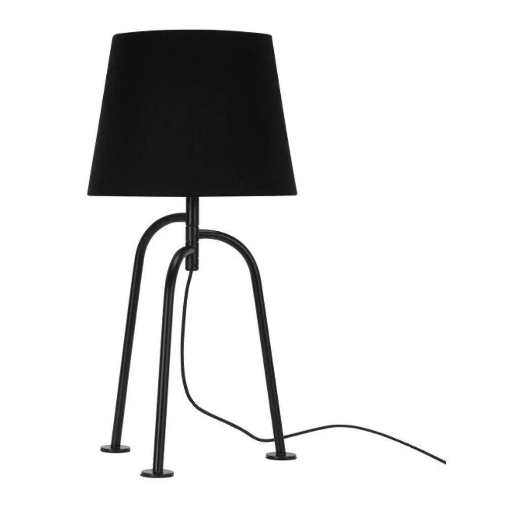 Černá stolní lampa Garageeight Jay v:735480