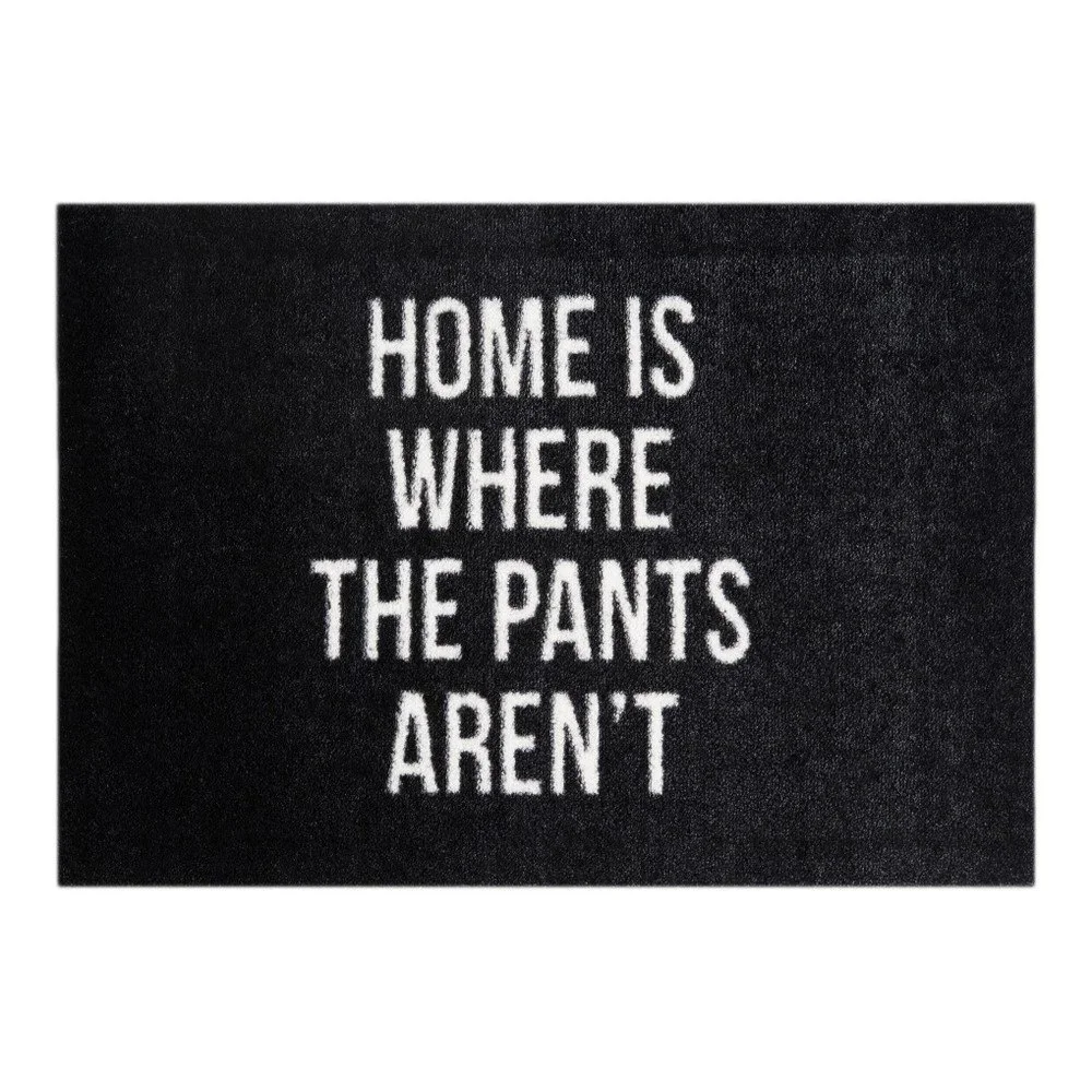 Černá rohožka Mint Rugs StateMat Home, 50 x 75 cm v:865590