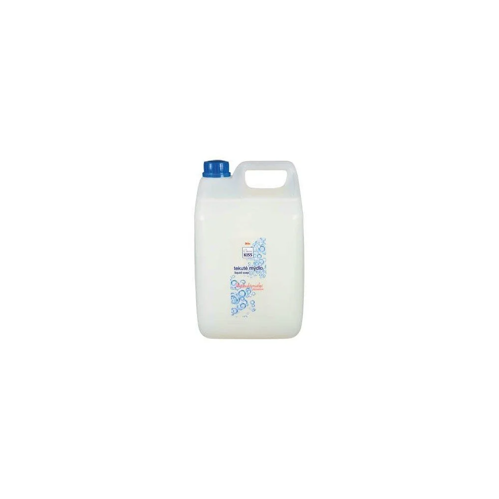 Antibakteriální tekuté mýdlo v rodinném balení Kiss Classic, 5 l v:1336178