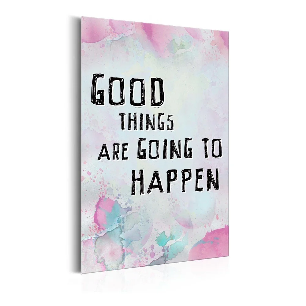 Obraz na kovovém podkladu Bimago Good Things v:917754