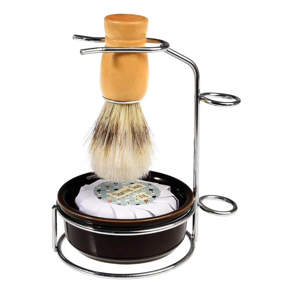 Set na holení se stojánkem Rex London Modern Man v:770160