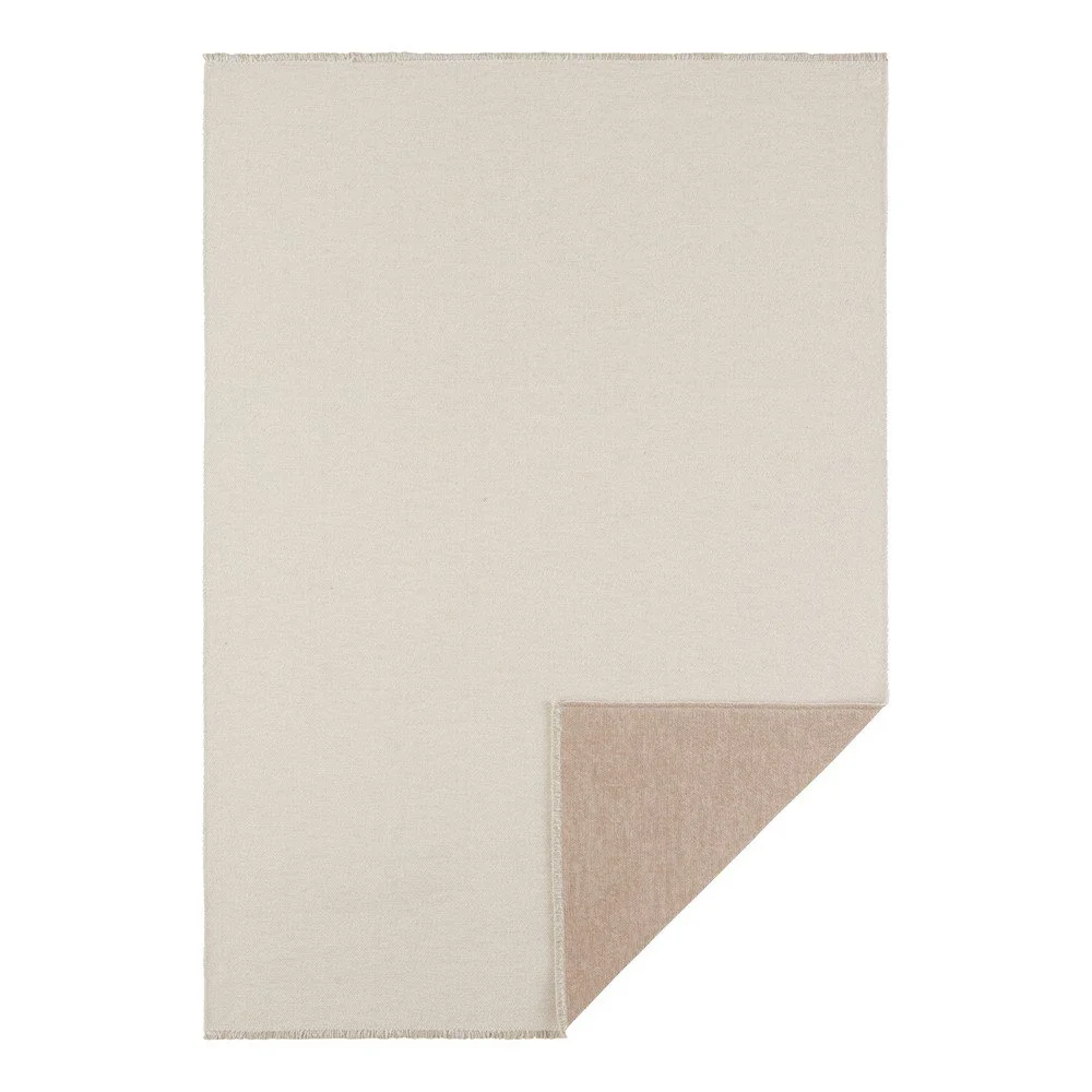 Krémovo-béžový oboustranný koberec Hanse Home Duo, 120 x 170 cm v:1423655