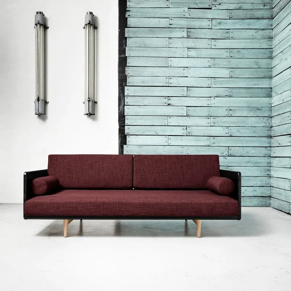 Variabilní pohovka Karup Deva Black/Raw Oak/Passion Red v:998604