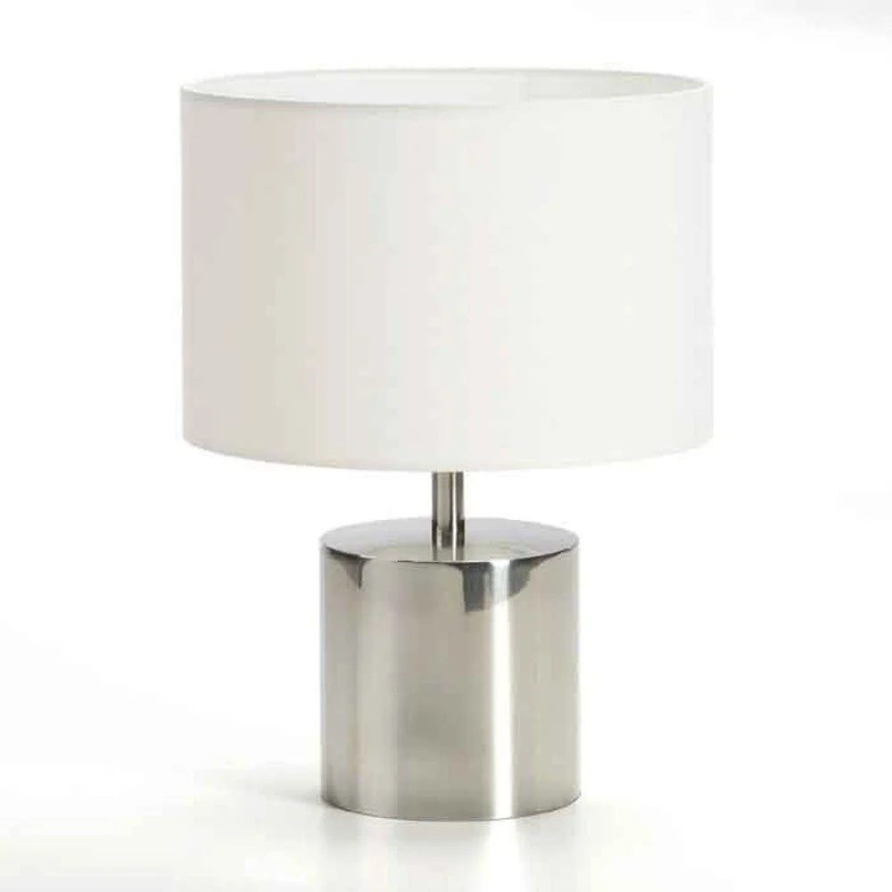 Stolní lampa ve stříbrné barvě bez stínítka Thai Natura Steel v:812422