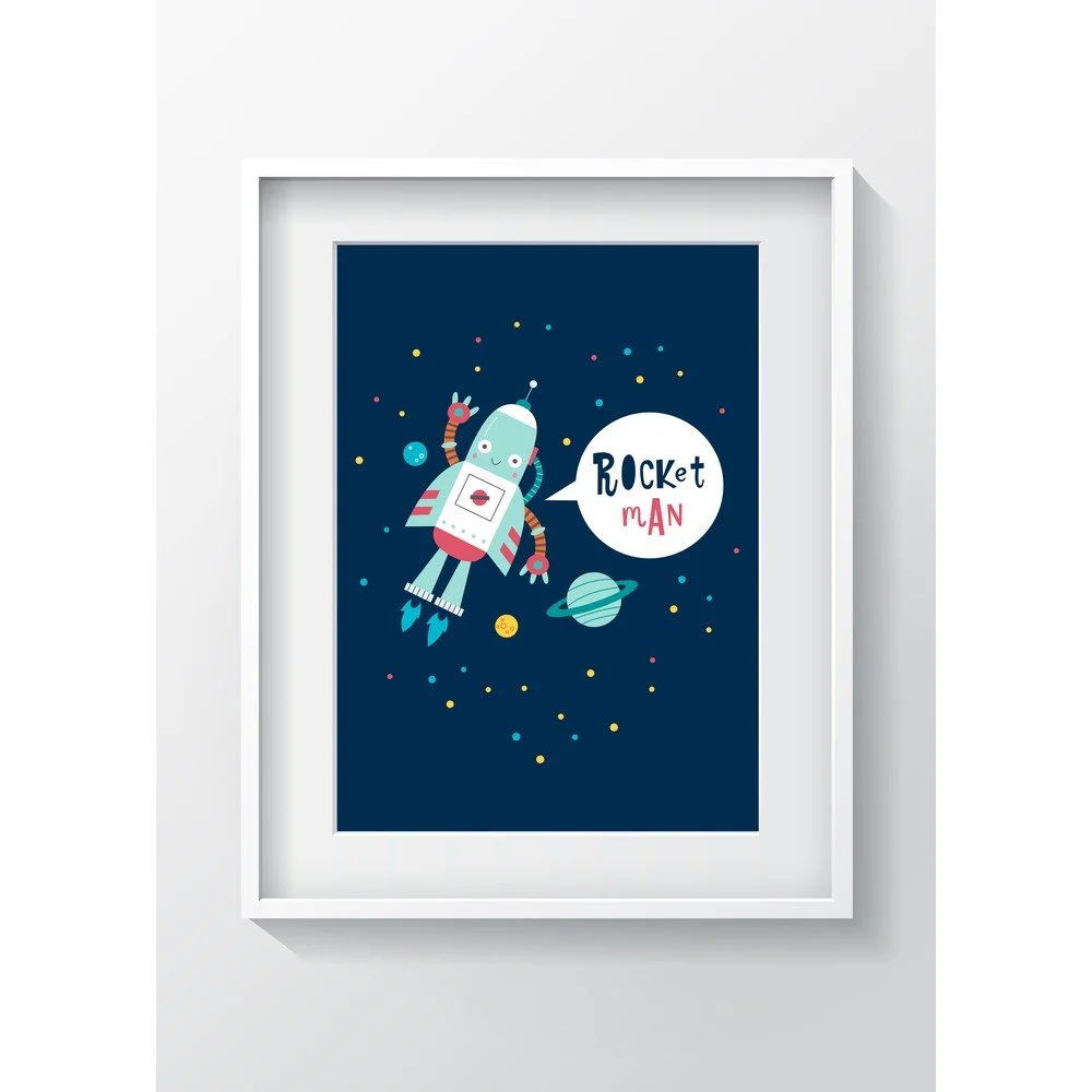 Nástěnný obraz OYO Kids In Space, 24 x 29 cm v:1300010