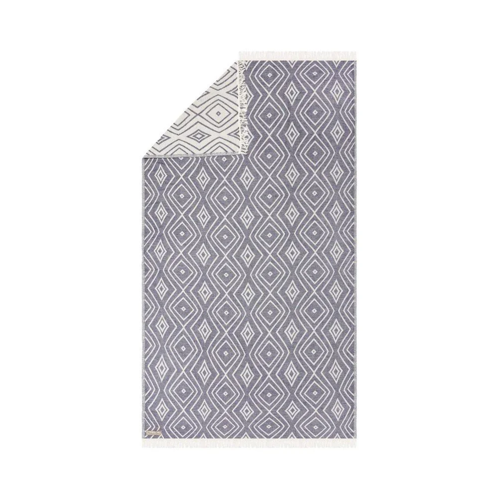 Modrá hammam osuška Begonville Premium Alicia, 175 x 90 cm v:955056