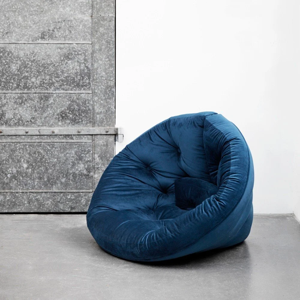 Variabilní křeslo Karup Nido Velvet Navy v:1018428