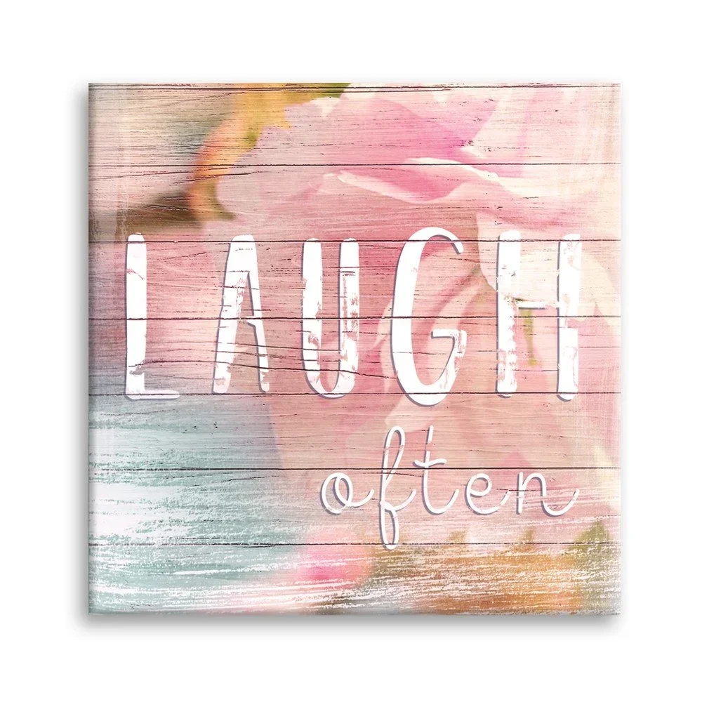Obraz Styler Canvas Dreams Laugh, 32 x 32 cm v:1175644