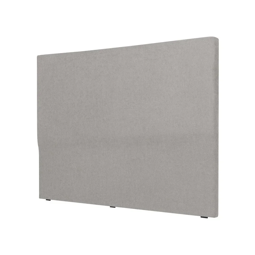 Světle šedé čelo postele Cosmopolitan design Naples, šířka 142 cm v:962702