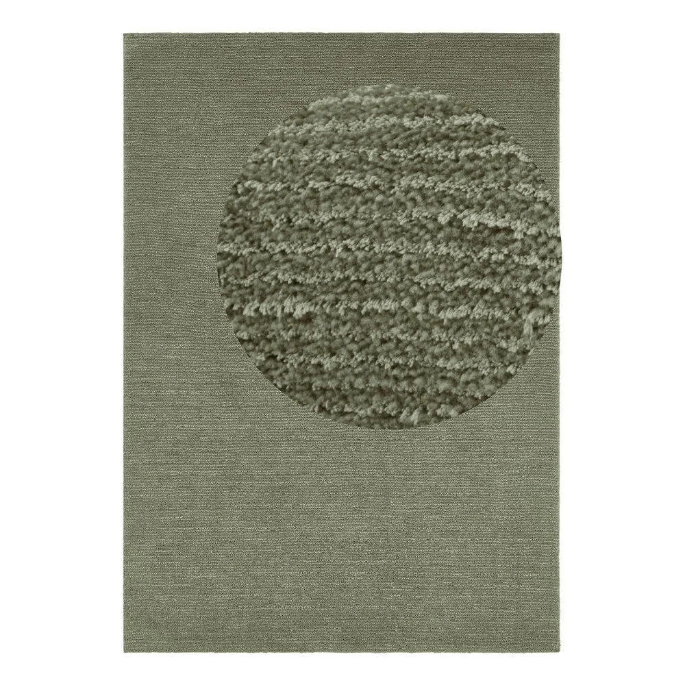 Tmavě zelený koberec Mint Rugs Supersoft, 120 x 170 cm v:1364149