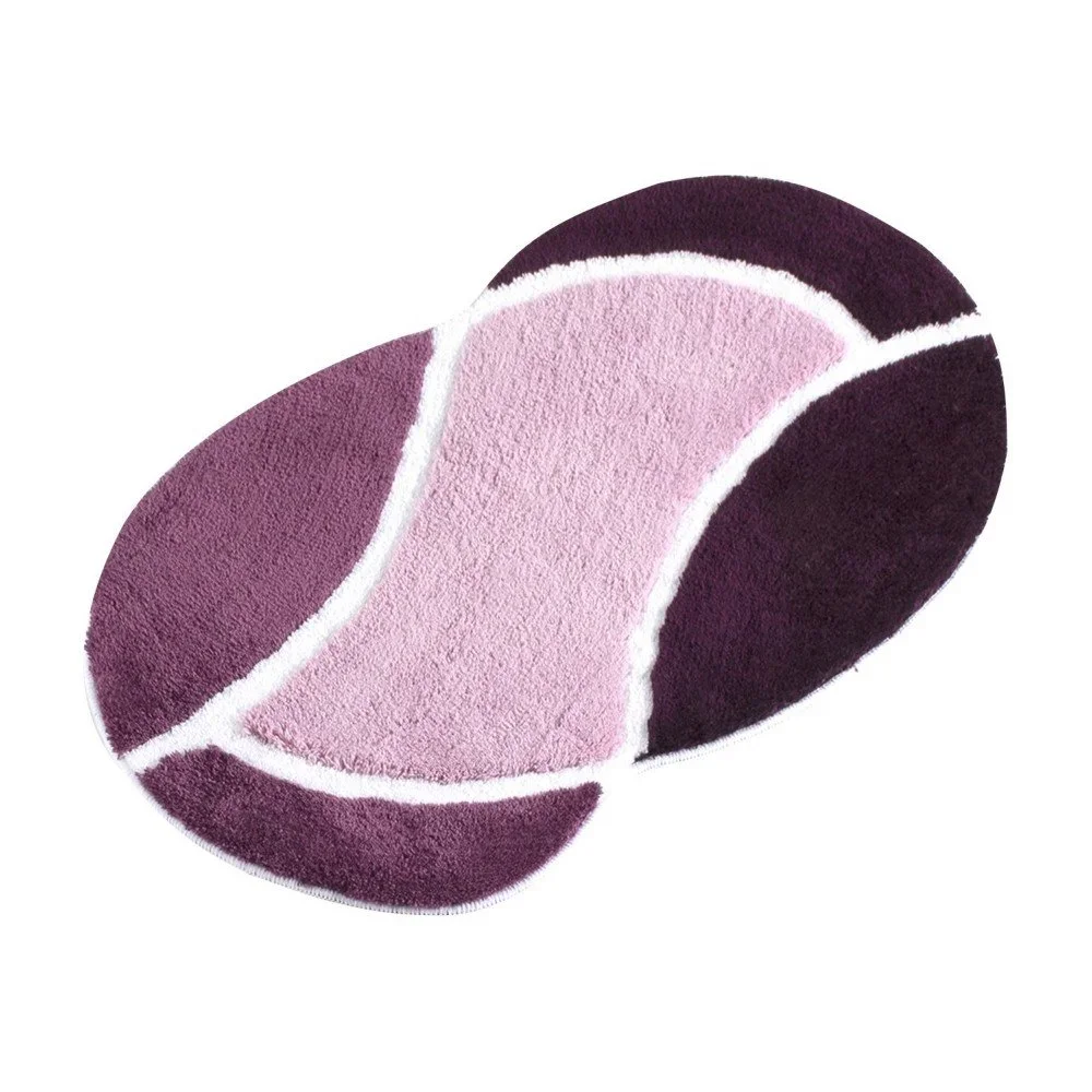 Fialová koupelnová předložka Verge Bath Mat Rudo, 60 x 100 cm v:1156356