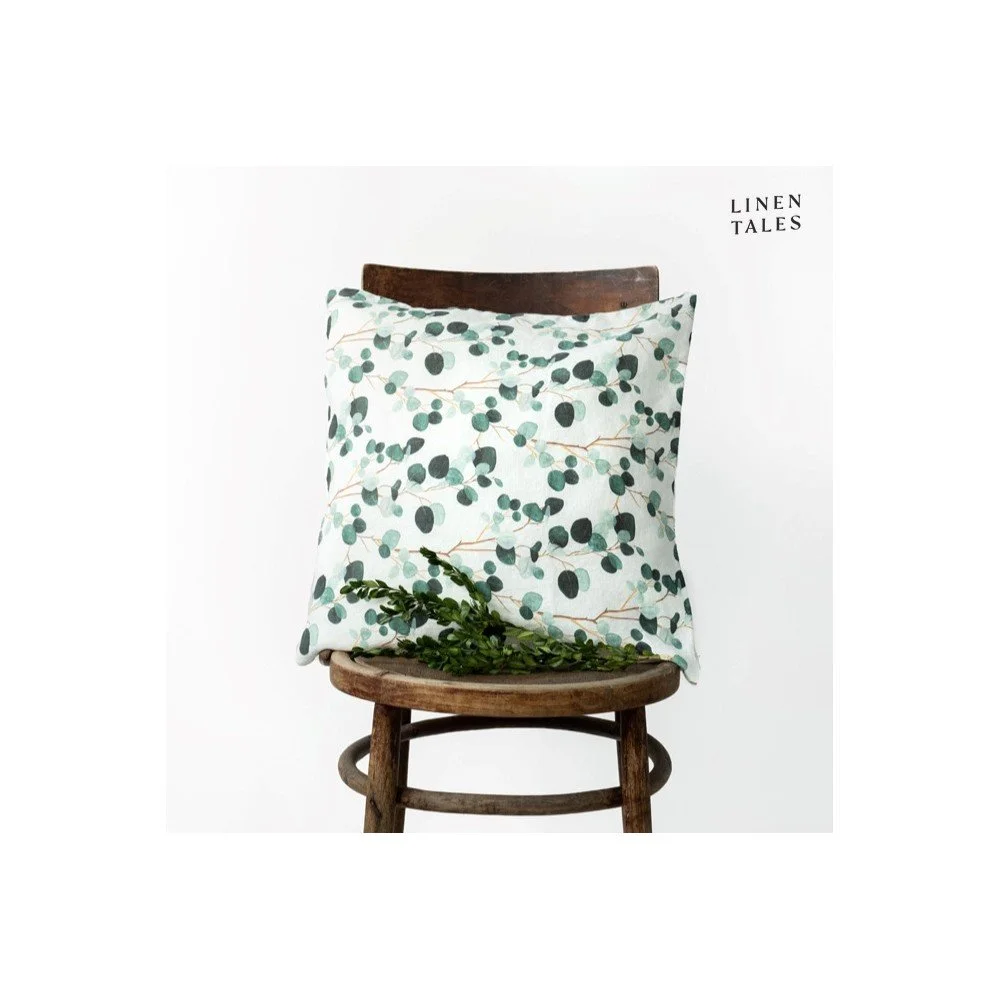 Lněný povlak na polštář 40x60 cm Eucalyptus – Linen Tales v:1537866