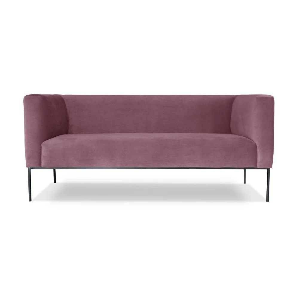 Růžová dvojmístná pohovka Windsor & Co. Sofas Neptune v:762510