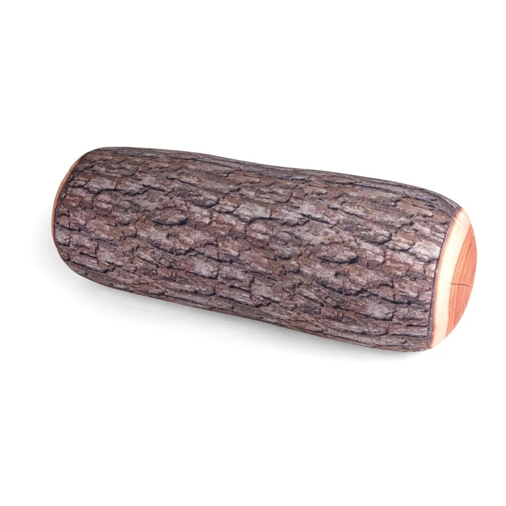 Polštář v dekoru špalku Kikkerland, délka 38,1 cm v:1157930