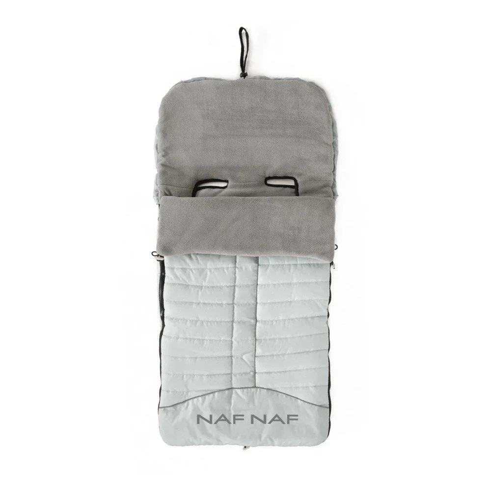Šedý zimní fusak na dětský kočárek Naf Naf Casual v:1124948