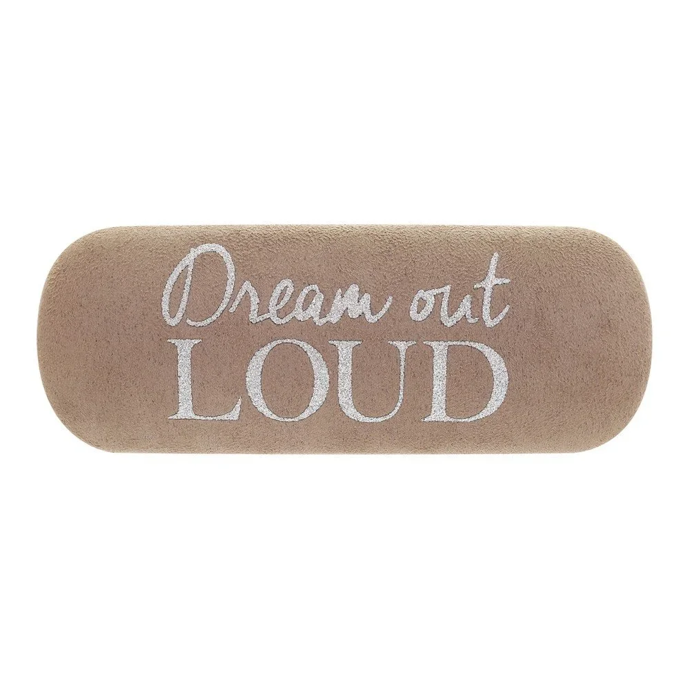 Béžové pouzdro na brýle Statement Pieces Dream Loud, 17 x 6 cm v:1165600