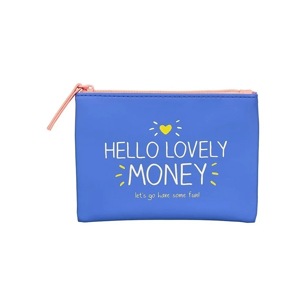 Modrá peněženka na drobné Happy Jackson Money v:1063054