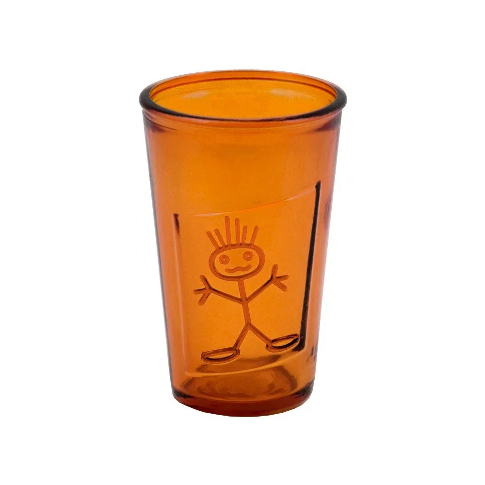 Oranžová sklenice z recyklovaného skla Ego Dekor Zeus, 300 ml v:1055286