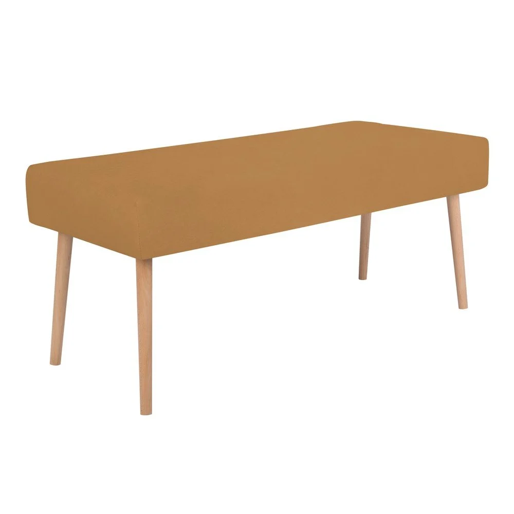 Žlutá lavice Mazzini Sofas Bergamot v:1202216