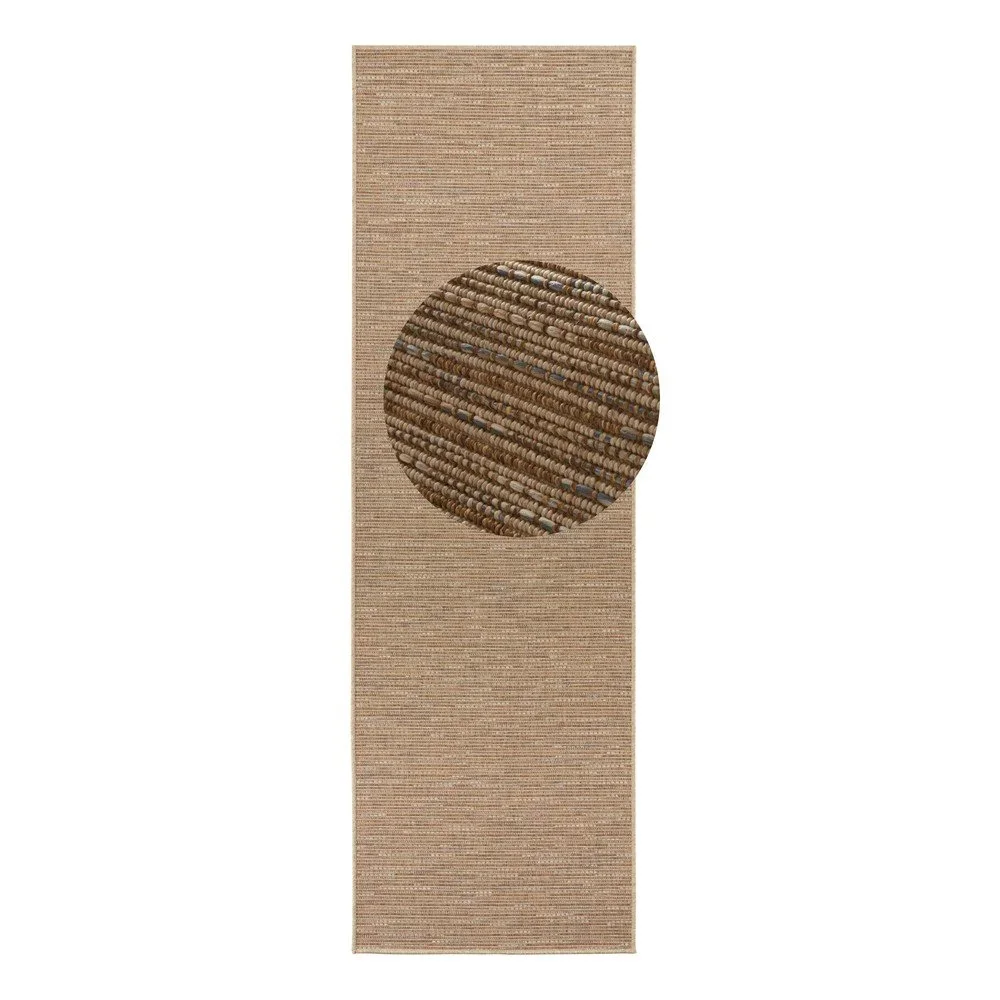 Hnědý běhoun BT Carpet Nature, 80 x 250 cm v:1427945