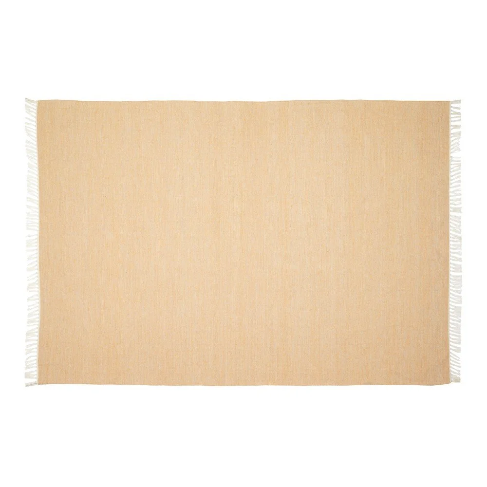 Hořčicově žlutý koberec z recyklovaného plastu Kave Home Elbia, 160 x 230 cm v:1410695