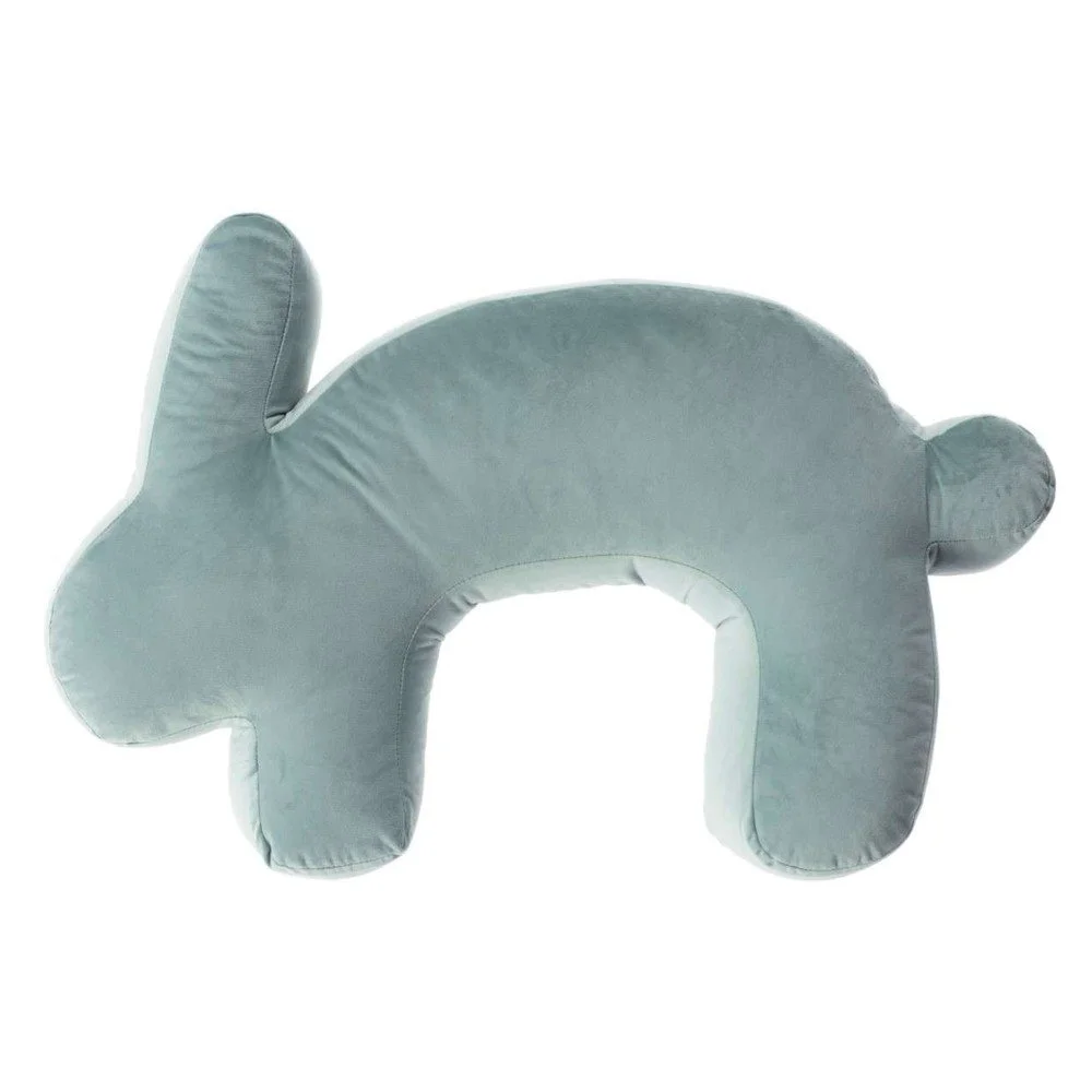Kojicí polštář v mentolové barvě Velvet Bunny – Yellow Tipi v:1555862