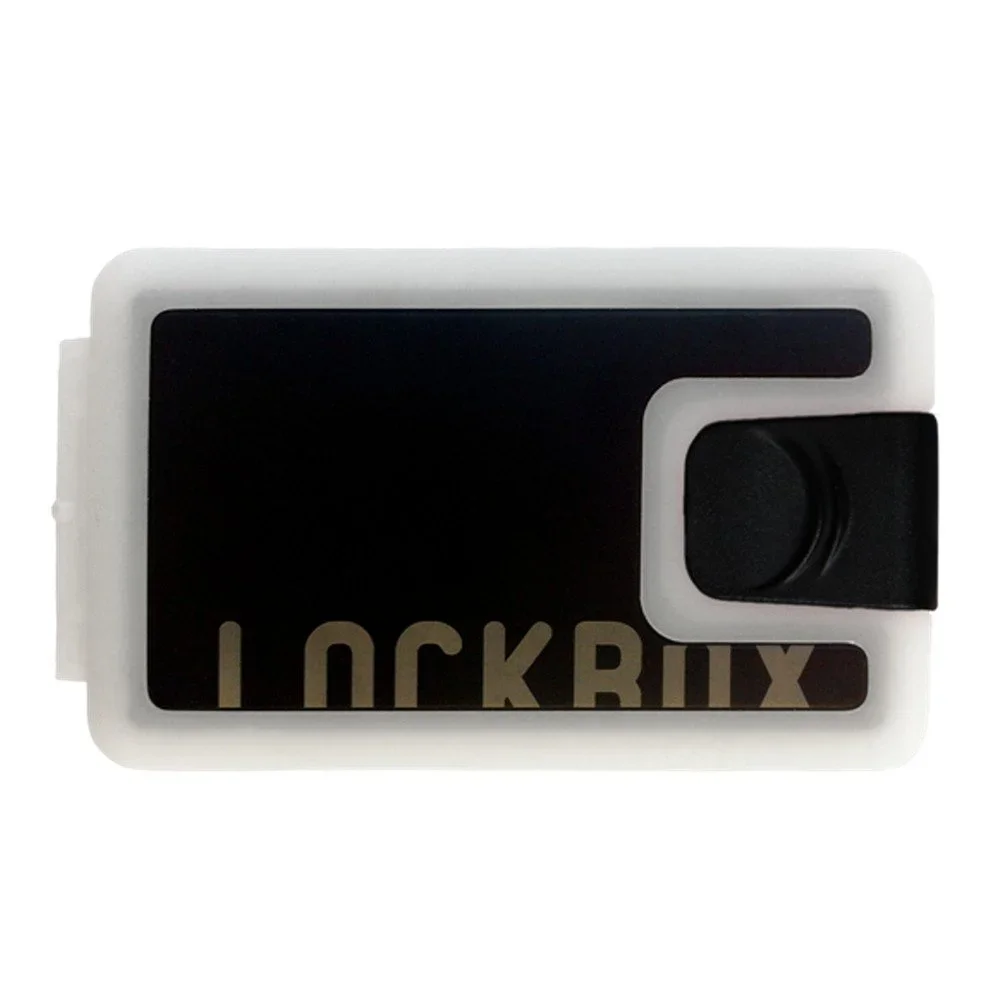 Bíločerná peněženka Lockbox B&W v:809058