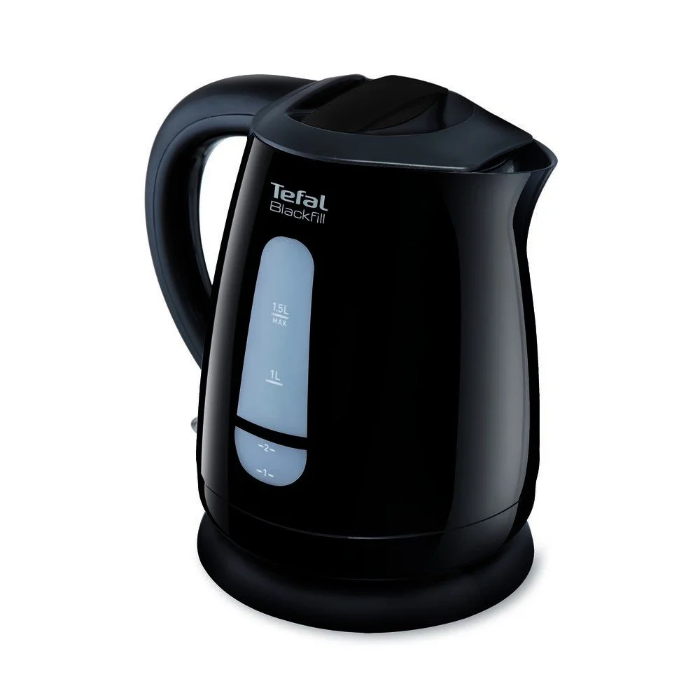 Černá plastová rychlovarná konvice 1,5 l KO299830 – Tefal v:1589250