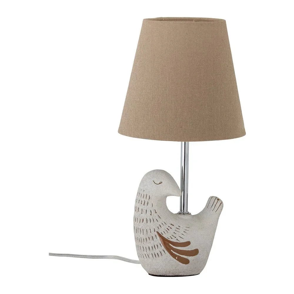 Béžová stolní lampa s textilním stínidlem Kylie – Bloomingville v:1626374