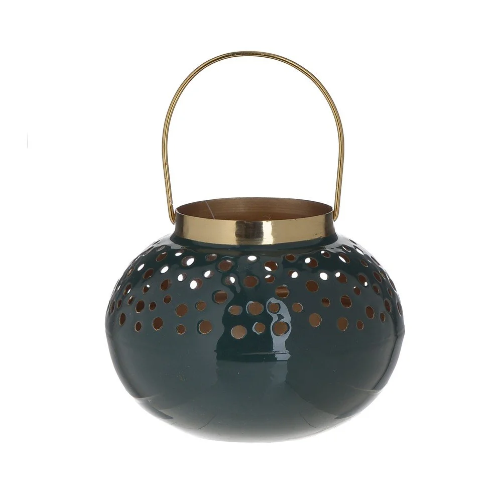 Černá kovová lucerna InArt Magic, ⌀ 15 cm v:1200246