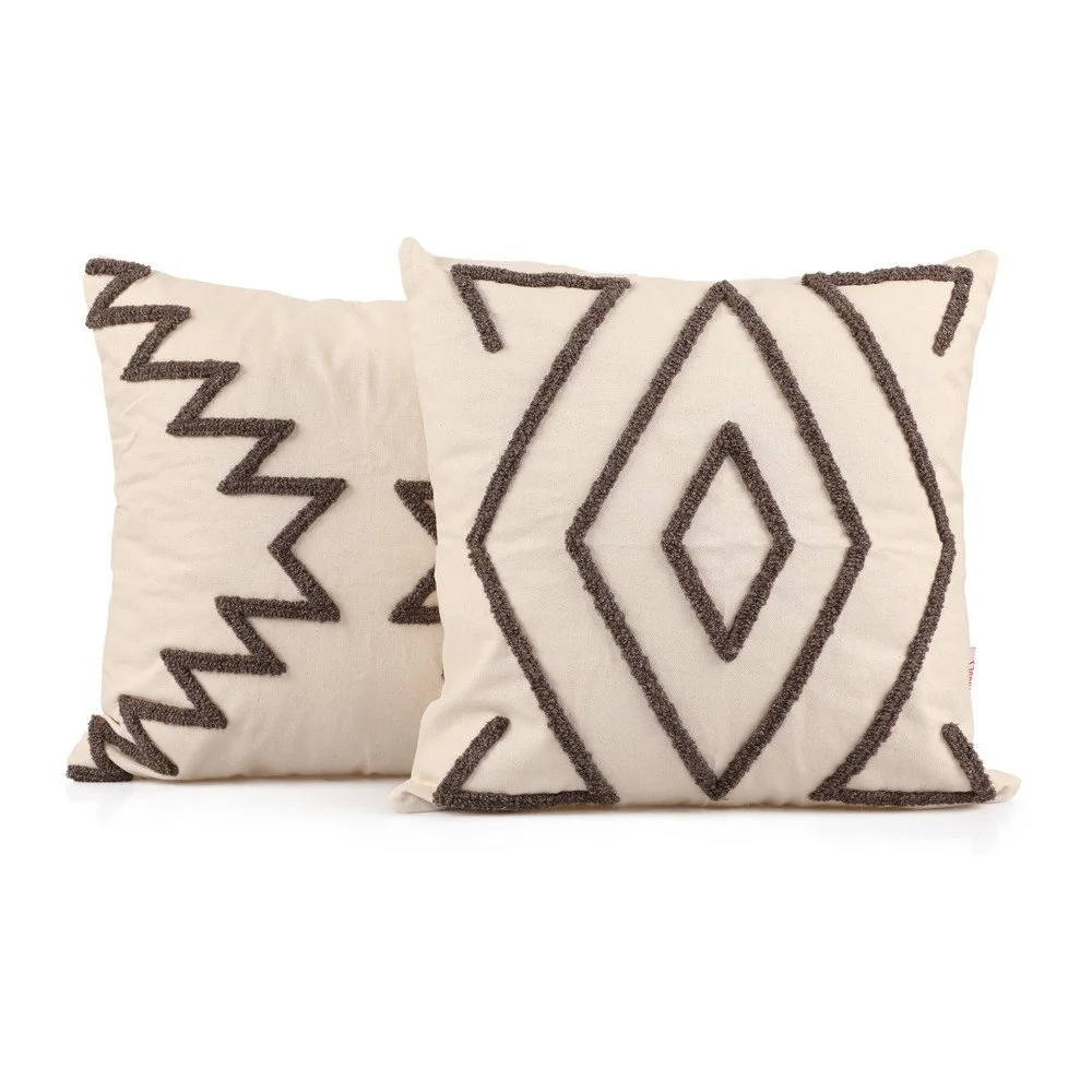 Sada 2 bavlněných povlaků na polštář Joynodes Rustic, 43 x 43 cm v:1403765