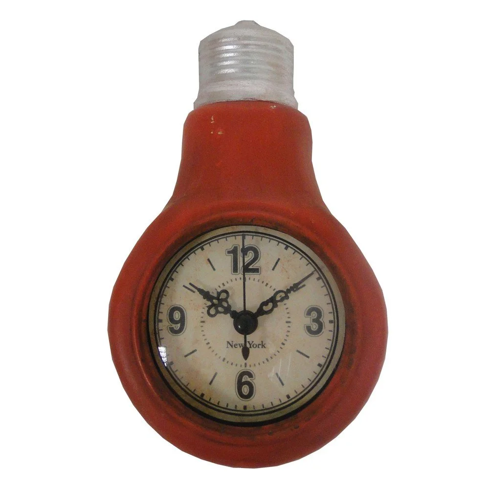 Červené magnetické hodiny Antic Line v:753938