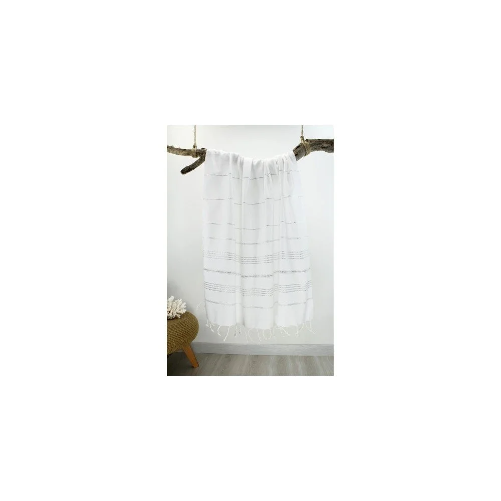 Bílá Hammam osuška Classic Style, 100 x 180 cm v:937730