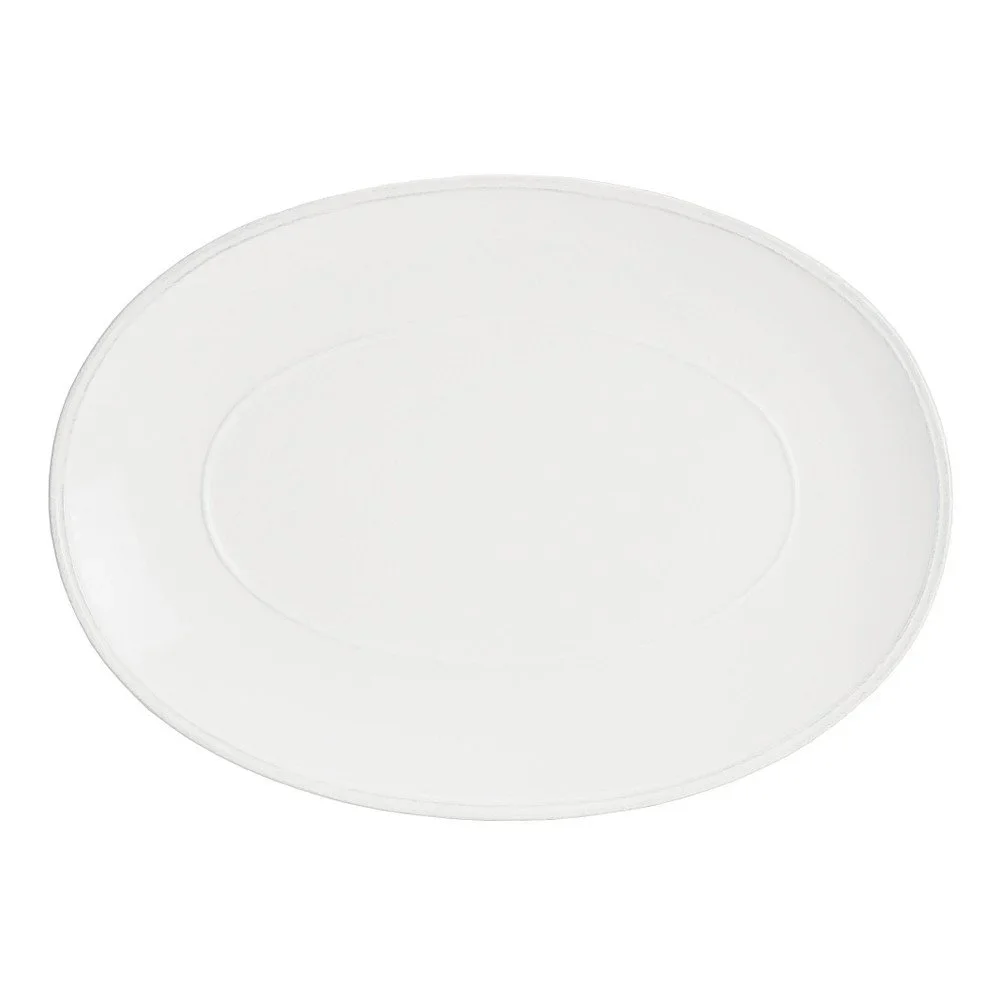 Bílý kameninový ovalný tác Costa Nova Friso, délka 40 cm v:1257512