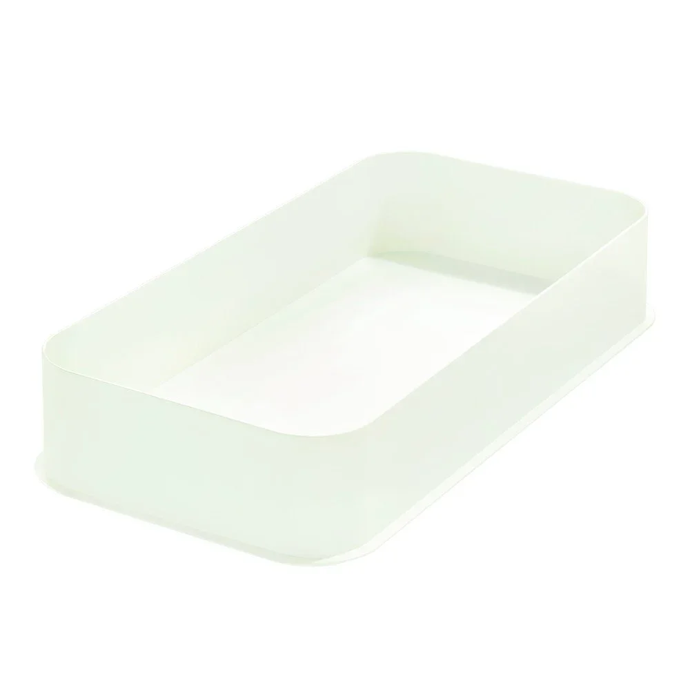 Bílý úložný box iDesign Eco, 21,3 x 43 cm v:1387551 Bílý úložný box iDesign Eco, 21,3 x 43 cm v:1387551