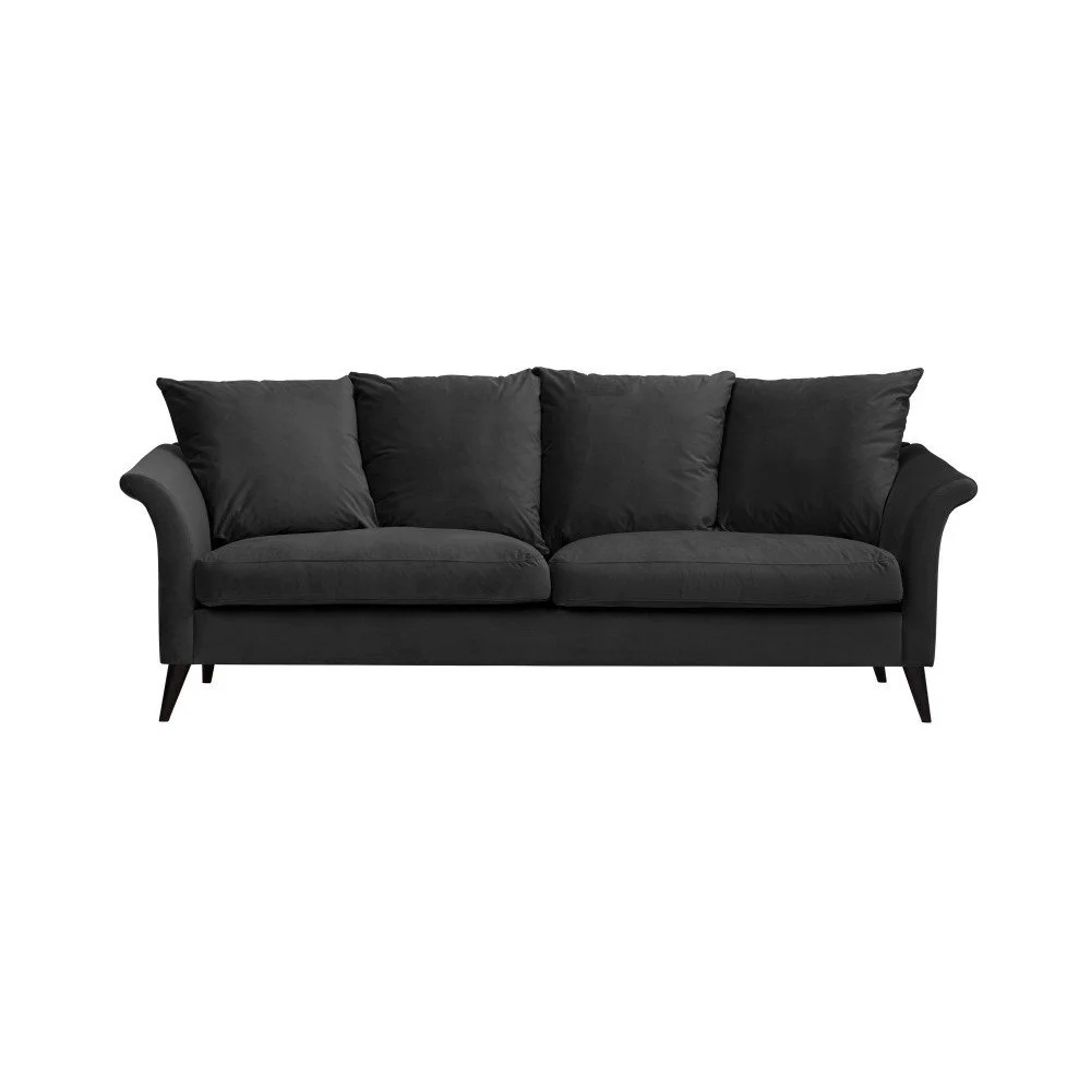Tmavě šedá trojmístná pohovka THE CLASSIC LIVING Chloe v:1096538